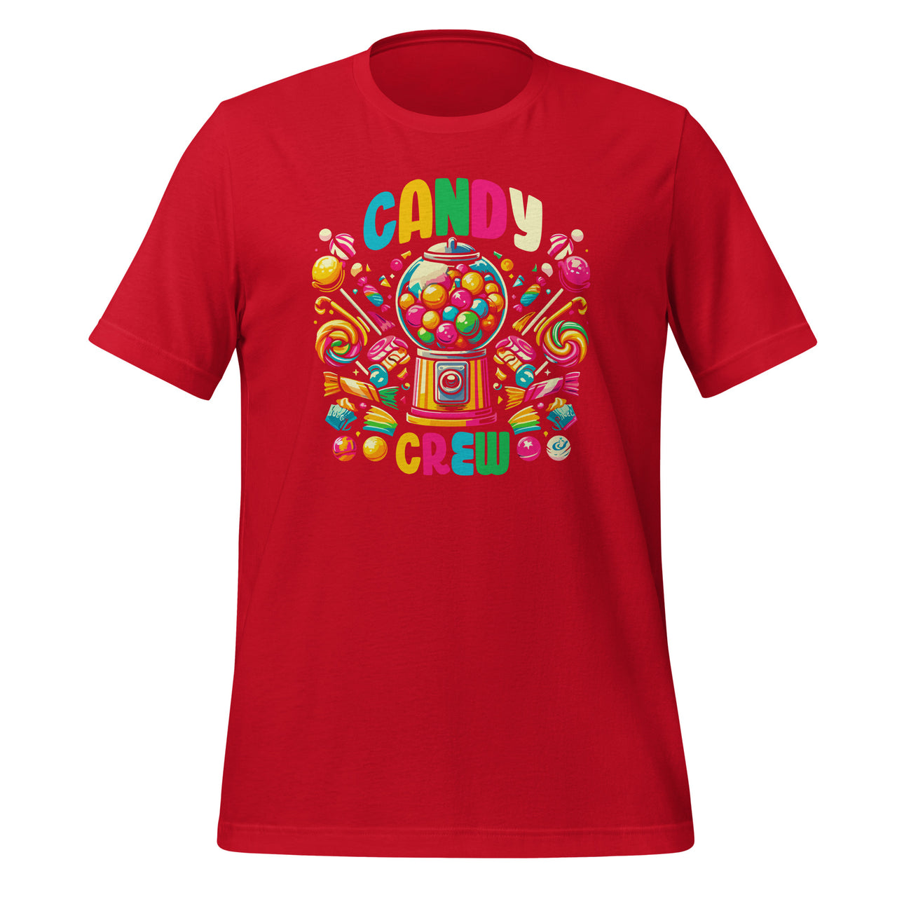 Candy Crew Decorations Sweetie Candy Squad Land Unisex T-Shirt