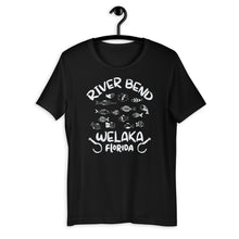 River Bend Welaka Florida  - Boat Fishing Lover - Fisherman Short-Sleeve Unisex T-Shirt