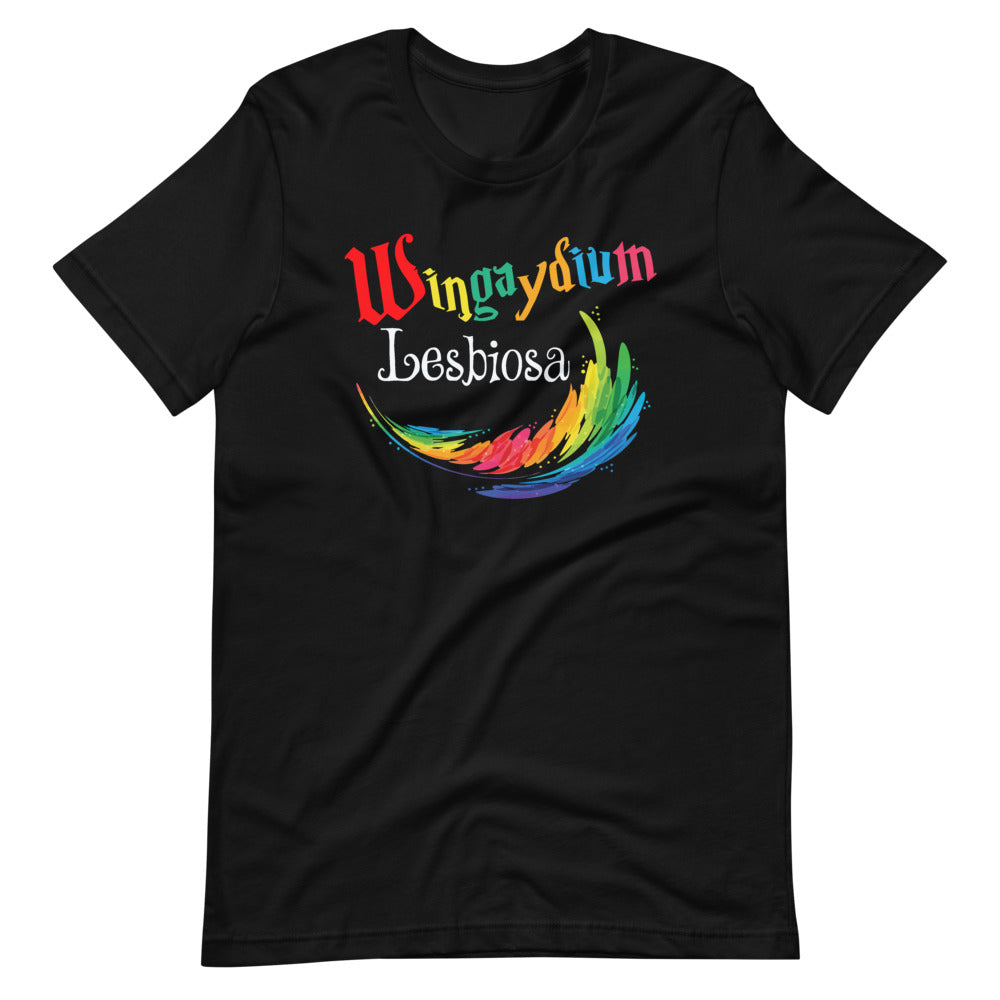 Wingaydium Lesbiosa - LGBT - Lesbian Gay Pride 2020 - LGBTQ Short-Sleeve Unisex T-Shirt