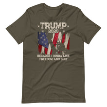 Pro Trump 2020 Because I Like Freedom - US Politics   Short-Sleeve Unisex T-Shirt
