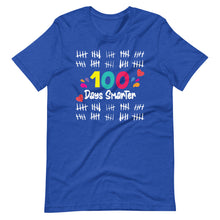 100 Days Smarter Cute Counting Tally Marks - Teacher Student Short-Sleeve Unisex T-Shirt