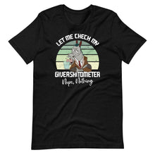 Let Me Check My Giveashitometer Nope Nothing - Funny Horse Short-Sleeve Unisex T-Shirt