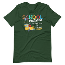 School Custodian Clear Trail Learning - Janitor Appreciation Short-Sleeve Unisex T-Shirt
