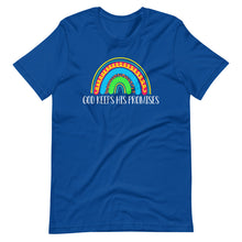 God Keeps His Promises - Christian Rainbow Religion Saying Short-Sleeve Unisex T-Shirt