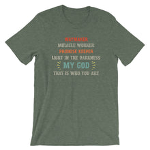 Waymaker Miracle Worker Promise Keeper John 3:16 - Christian Short-Sleeve Unisex T-Shirt