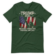 Pro Trump 2020 Because I Like Freedom - US Politics   Short-Sleeve Unisex T-Shirt