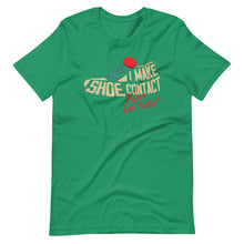 I Make Shoe Contact Before Eye Contact - Shoe Lover Humor Short-Sleeve Unisex T-Shirt