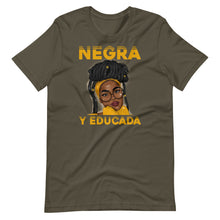 Negra Y Educada - Black Girl Woman Pride Short-Sleeve Unisex T-Shirt