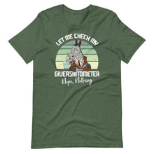 Let Me Check My Giveashitometer Nope Nothing - Funny Horse Short-Sleeve Unisex T-Shirt