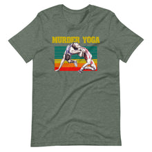 Murder Yoga - Jiu Jitsu Wrestling Brazilian Wrestler Funny Short-Sleeve Unisex T-Shirt